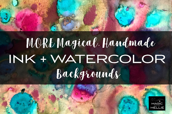 MORE Magical Handmade Ink+Watercolor in Textures - product preview 5