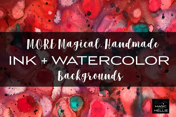 MORE Magical Handmade Ink+Watercolor in Textures - product preview 7