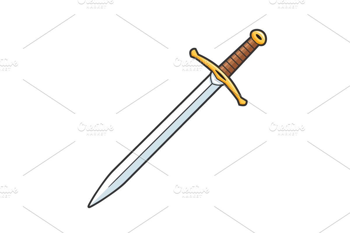 Medieval Sword in Objects - product preview 8
