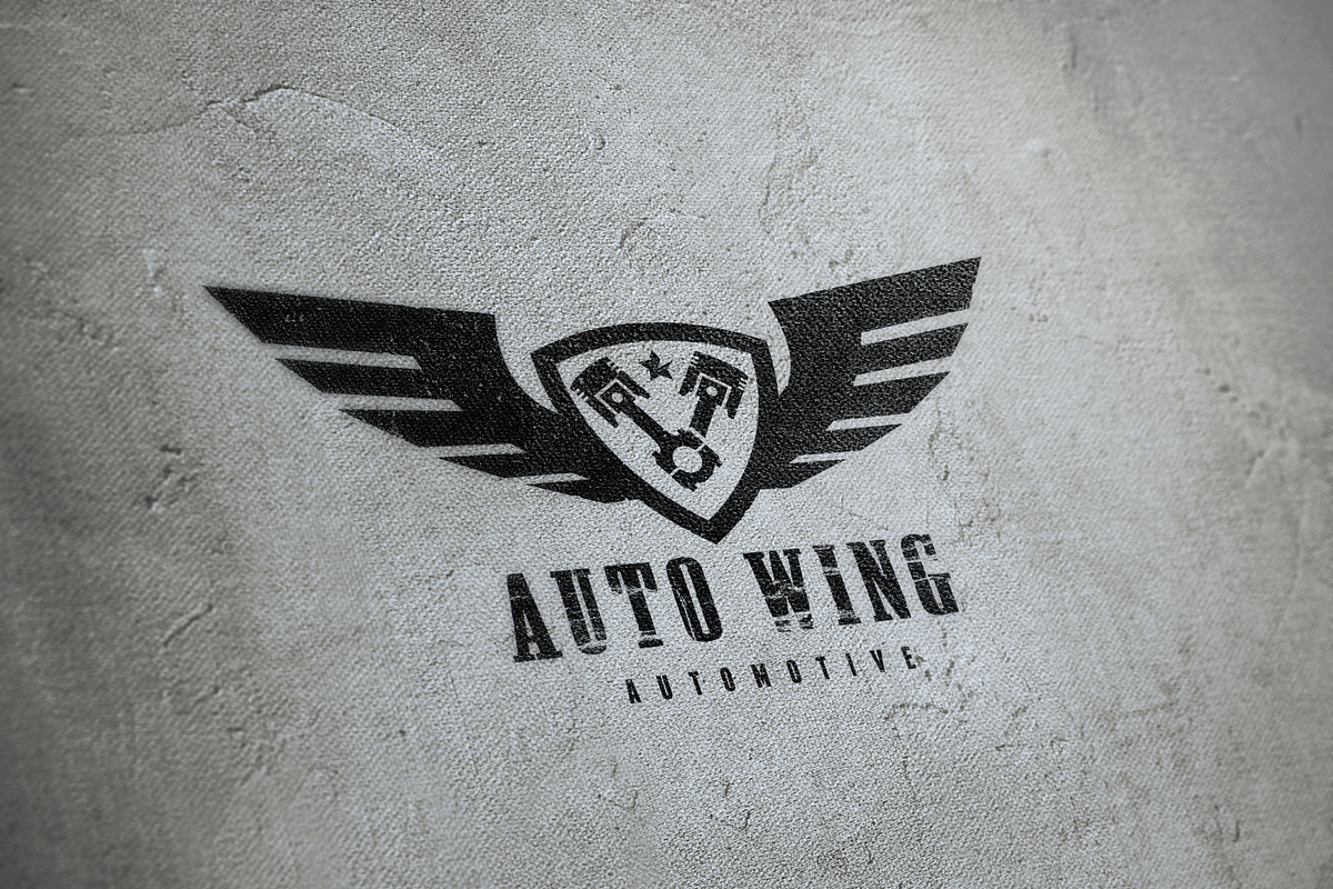 Auto Wing in Logo Templates - product preview 8
