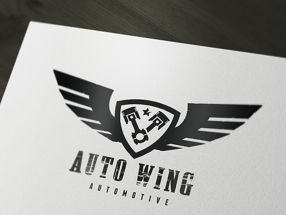 Auto Wing in Logo Templates - product preview 1