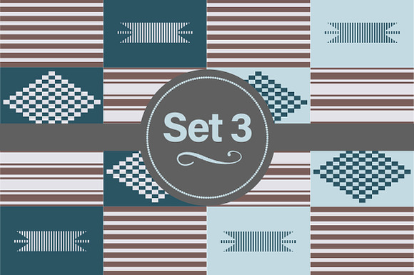 Vectorized Kente Patterns Set 2 in Patterns - product preview 2