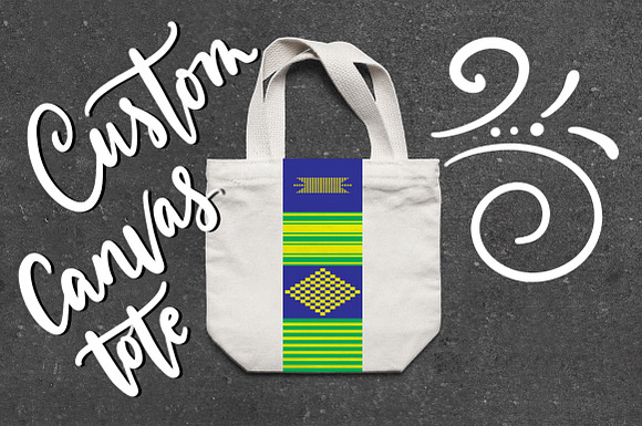 Vectorized Kente Patterns Set 2 in Patterns - product preview 4