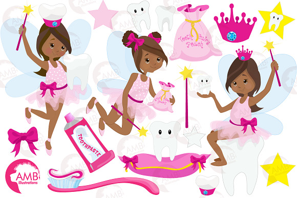 Tooth Fairies AMB-1134 in Illustrations - product preview 3