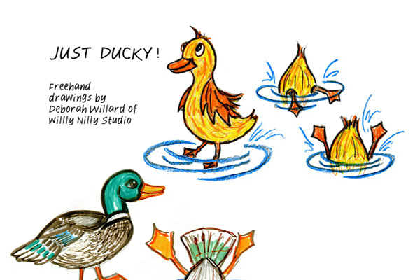 Just Ducky Color Sketches