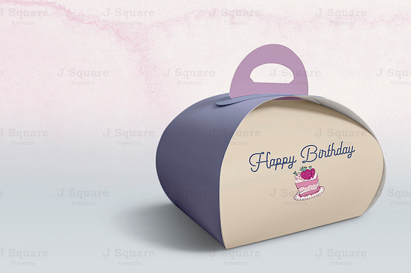 Dessert Box Mock Ups in Product Mockups - product preview 4