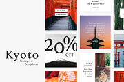 KYOTO Instagram Templates Pack