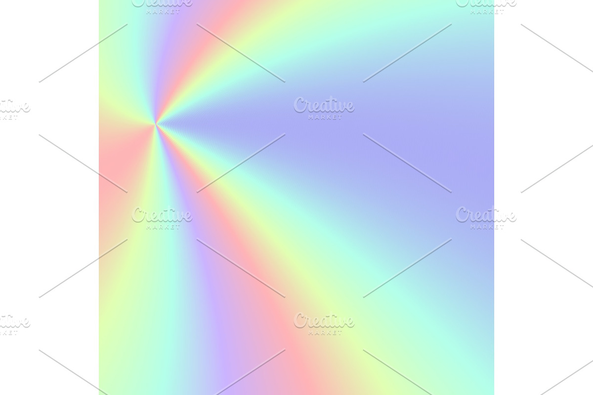 Hologram gradient backgrounds. Colorful holographic abstract vector. in Illustrations - product preview 8