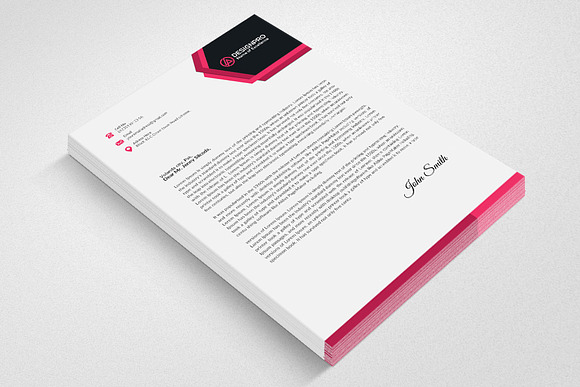 Letterhead Templates in Stationery Templates - product preview 1