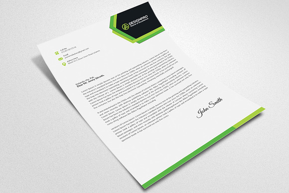 Letterhead Templates in Stationery Templates - product preview 3