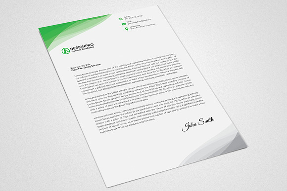 Letterhead (Word included)  in Stationery Templates - product preview 2