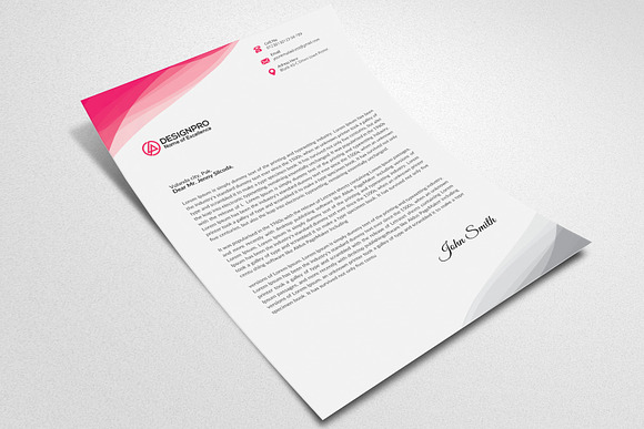 Letterhead (Word included)  in Stationery Templates - product preview 3