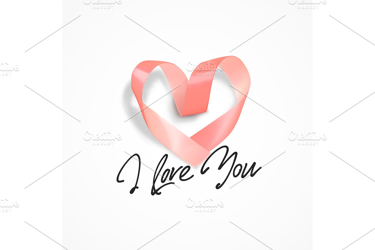 I Love You hand lettering, text handmade calligraphy. in Objects - product preview 8