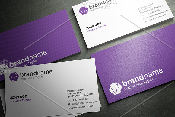 50 Corporate Timeless Business Card in Business Card Templates - product preview 13