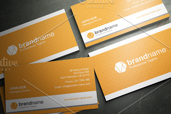 50 Corporate Timeless Business Card in Business Card Templates - product preview 18