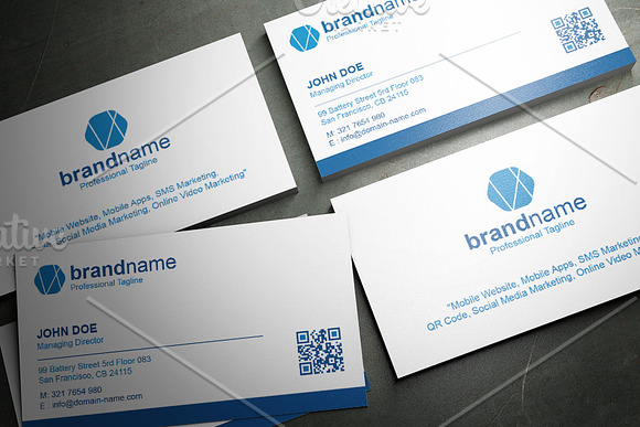 50 Corporate Timeless Business Card in Business Card Templates - product preview 27