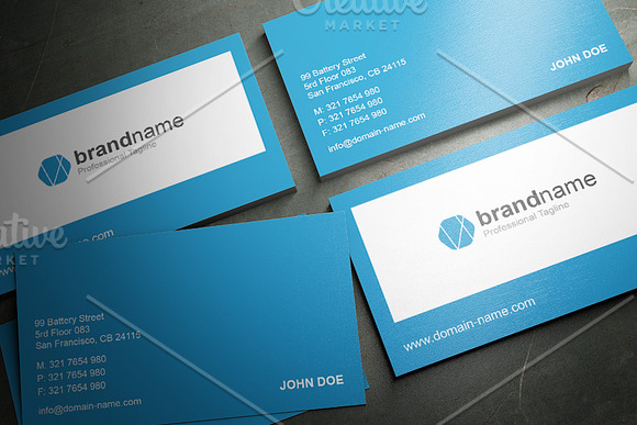 50 Corporate Timeless Business Card in Business Card Templates - product preview 28