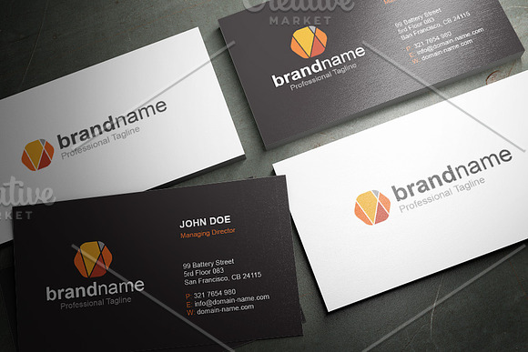 50 Corporate Timeless Business Card in Business Card Templates - product preview 29