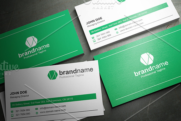 50 Corporate Timeless Business Card in Business Card Templates - product preview 30