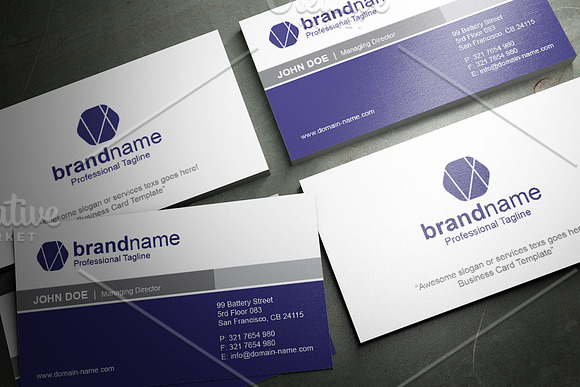 50 Corporate Timeless Business Card in Business Card Templates - product preview 34
