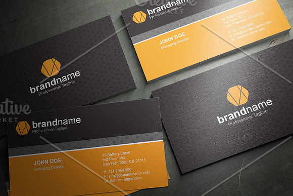 50 Corporate Timeless Business Card in Business Card Templates - product preview 37