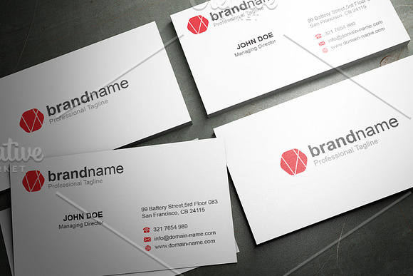 50 Corporate Timeless Business Card in Business Card Templates - product preview 38