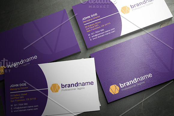 50 Corporate Timeless Business Card in Business Card Templates - product preview 41