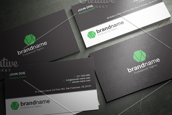 50 Corporate Timeless Business Card in Business Card Templates - product preview 42