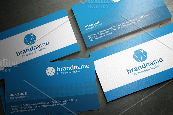 50 Corporate Timeless Business Card in Business Card Templates - product preview 44