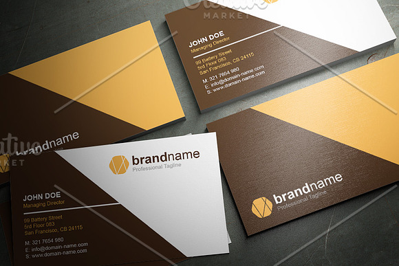 50 Corporate Timeless Business Card in Business Card Templates - product preview 46