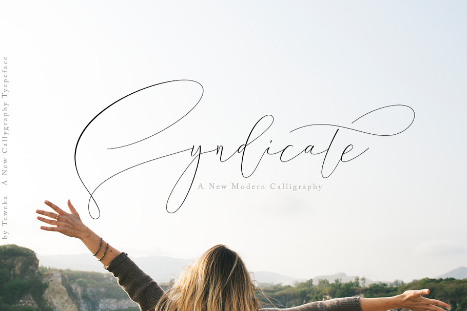 Syndicate in Script Fonts - product preview 8