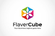 Flaver Cube Logo Template