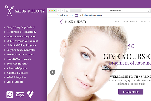 Salon - Beauty WordPress Theme in WordPress Business Themes - product preview 16