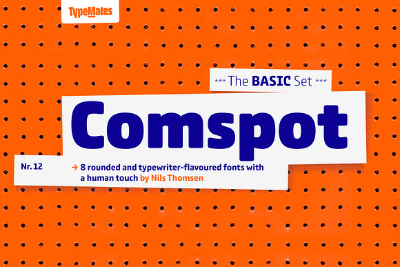 Comspot – 8 Fonts Pack in Sans-Serif Fonts - product preview 8