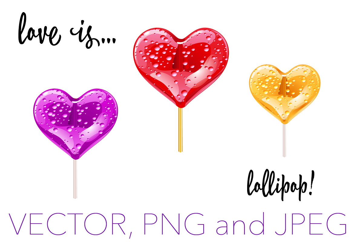 Love is... lollipop in Objects - product preview 8