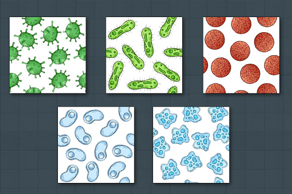 Cartoon bacteria in Objects - product preview 2