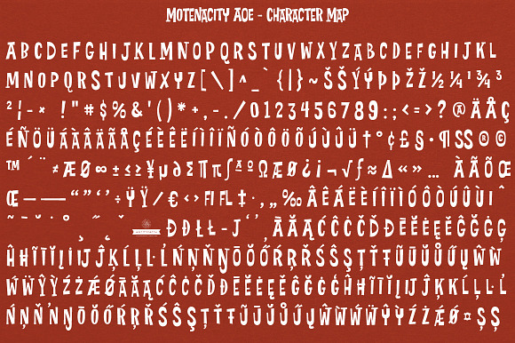 MoTenacity AOE in Comic Sans Fonts - product preview 3