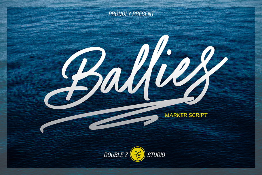 Ballies - Marker Script in Script Fonts - product preview 8