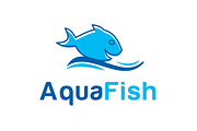Aqua Fish Logo Template