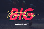 Big Reputation - Font Duo