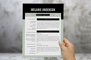 3 in 1 modern 2 pages resume pack