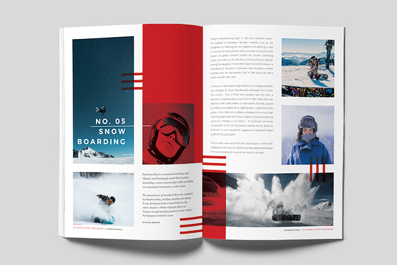 Sports Magazine in Magazine Templates - product preview 6