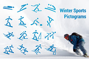 Winter Olympic Pictograms Font 
