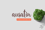 Ausatin Handmade Font