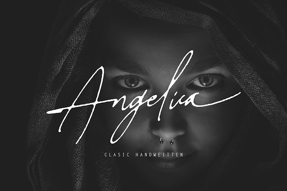 Angelica Feat Nathalia in Script Fonts - product preview 7
