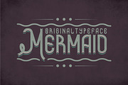 Mermaid Vintage Label Typeface