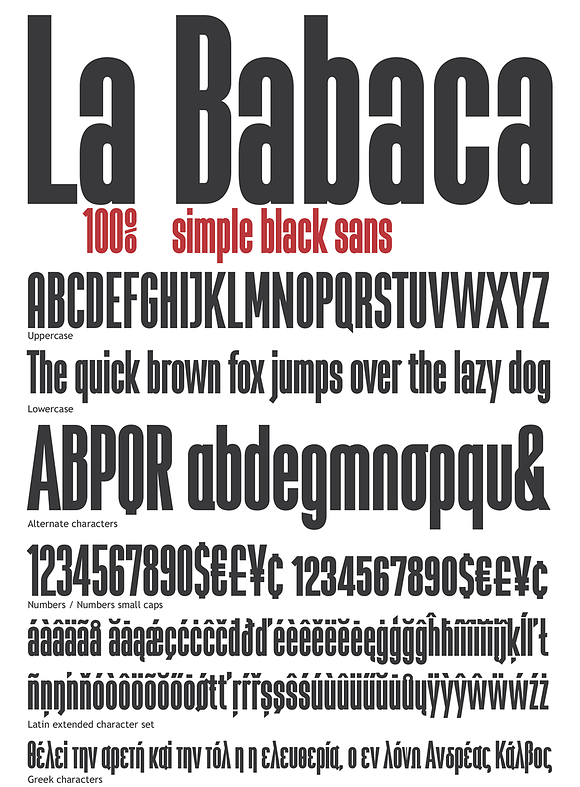 La Babaca in Fonts - product preview 1