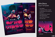 Afro Disco Flyer Template