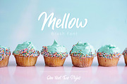 Mellow. Brush Font. Two Styles