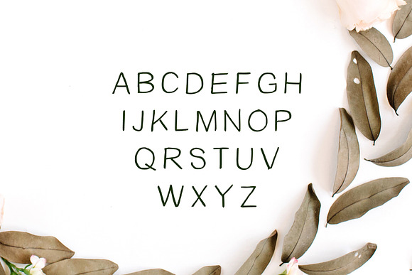 Damean Handmade Duo Font in Sans-Serif Fonts - product preview 3